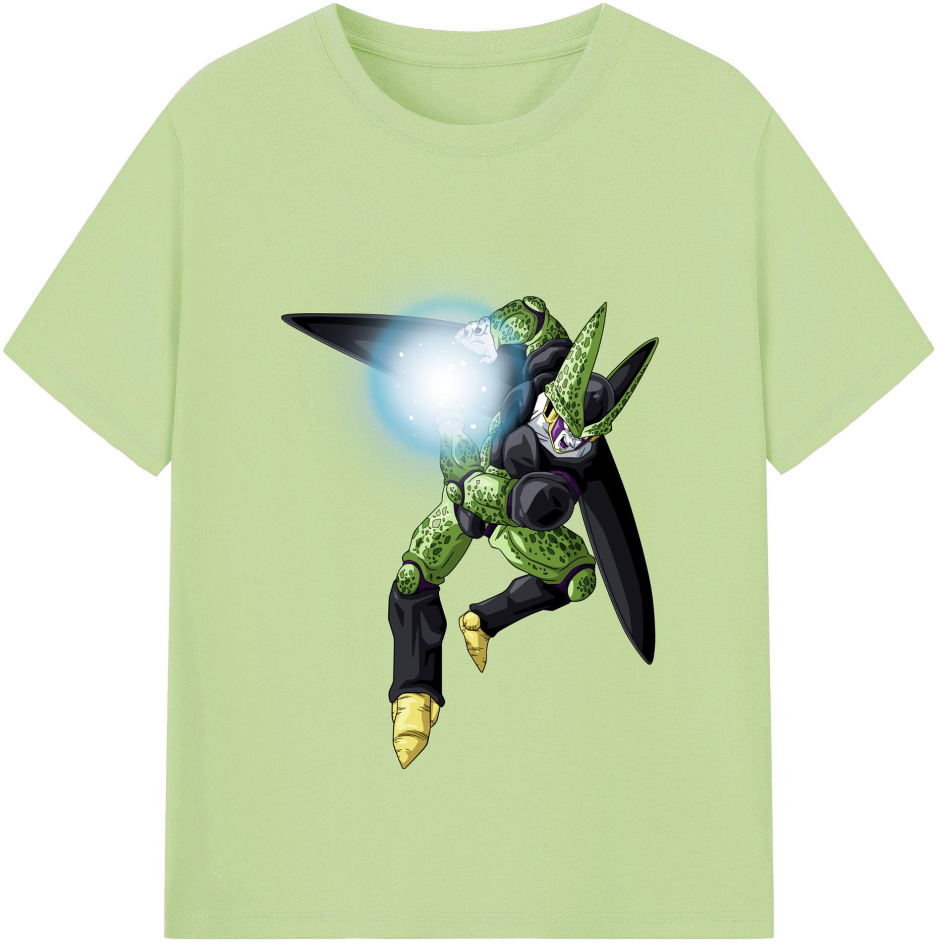 （画像用） ドラゴンボール セル DRAGON BALL Cell 綿100％半袖Tシャツ（フロントプリント）